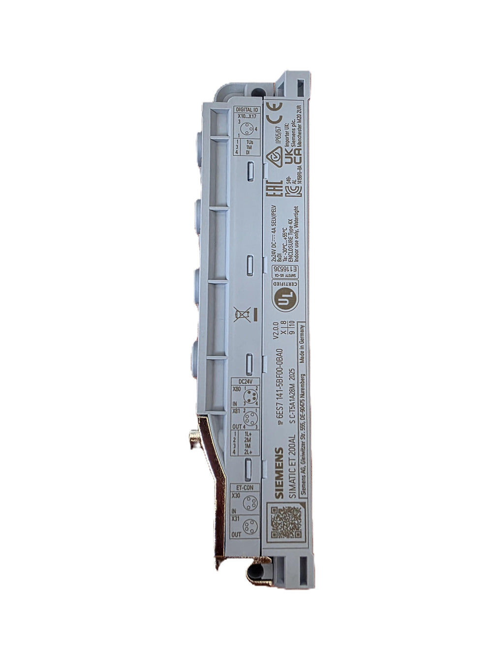 Módulo de entradas digitales Siemens 6ES7141-5BF00-0BA0 DI 8x 24VDC IP67 SIMATIC ET 200

