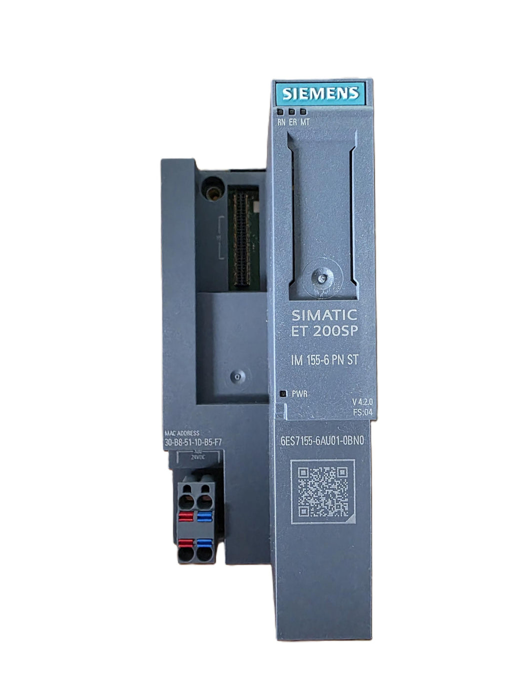 6ES7155-6AU01-0BN0 - Módulo de Interfaz PROFINET IM 155-6PN SIMATIC ET 200SP Siemens - vista frontal | GRUPO TEILE