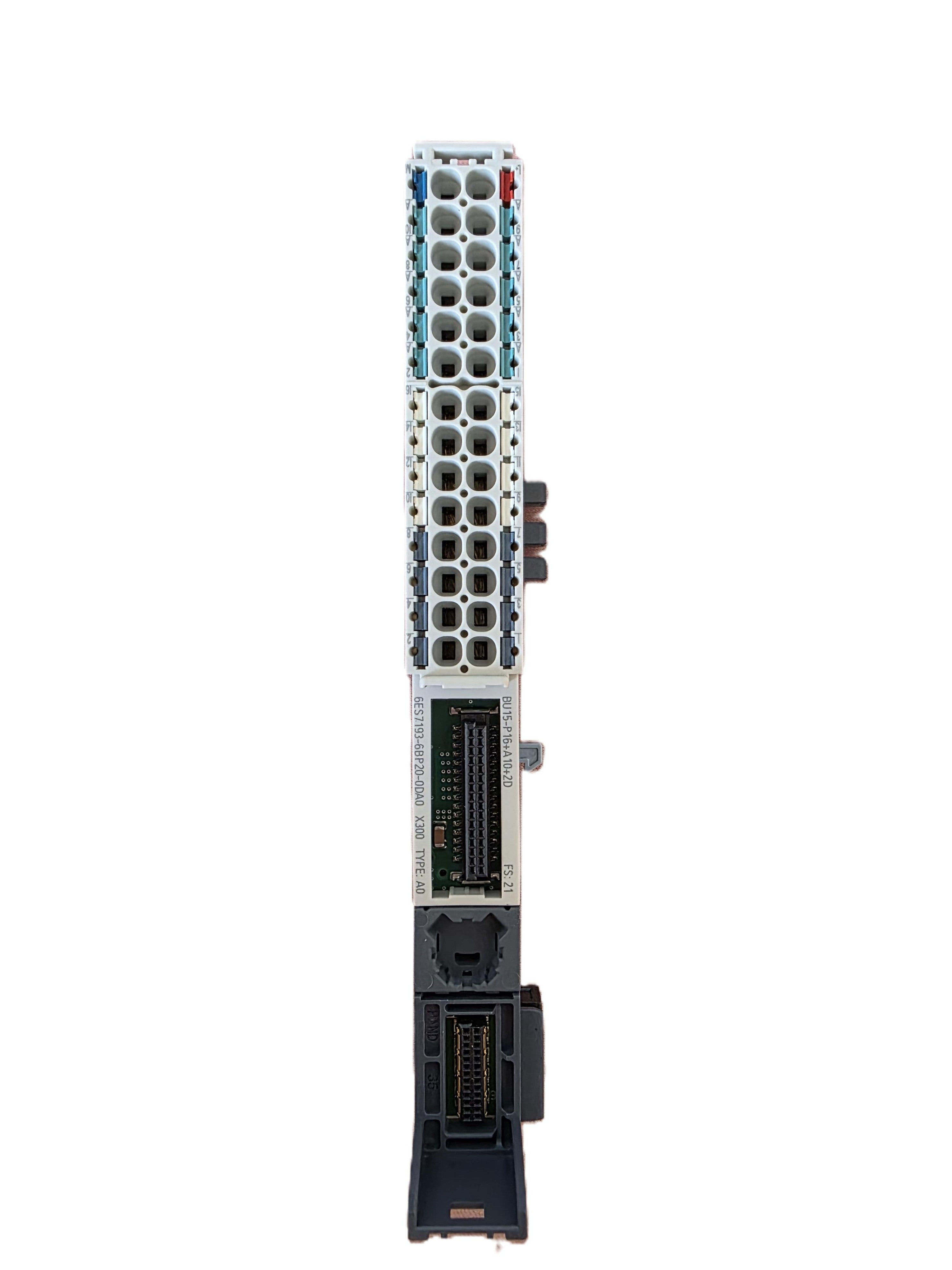 BaseUnit Siemens 6ES7193-6BP20-0DA0 BU15-P16+A10+2D 10 bornes AUX SIMATIC ET 200SP
