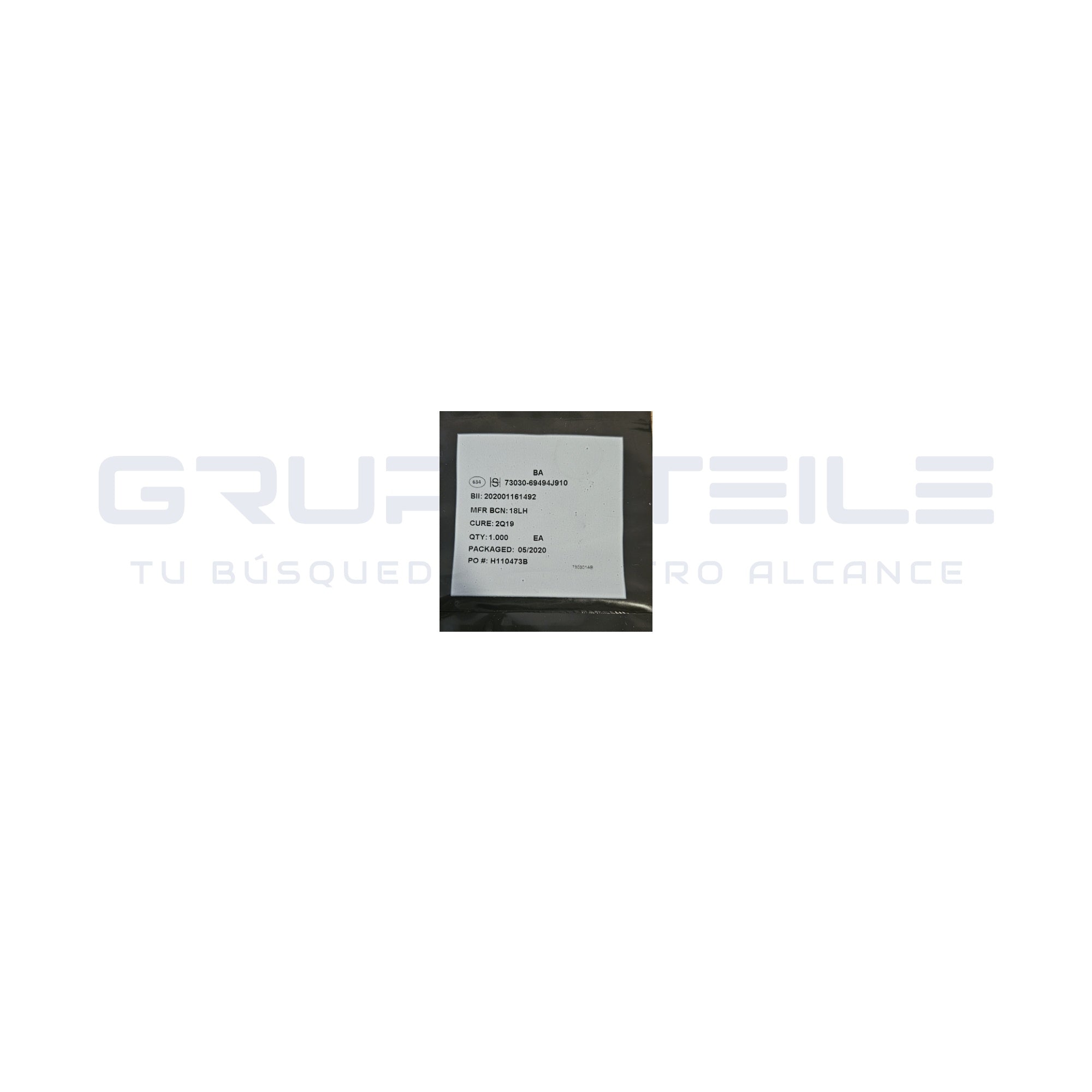 69494J910 - Aeronautical O-Ring TEXTRON - Aircraft component | GRUPO TEILE