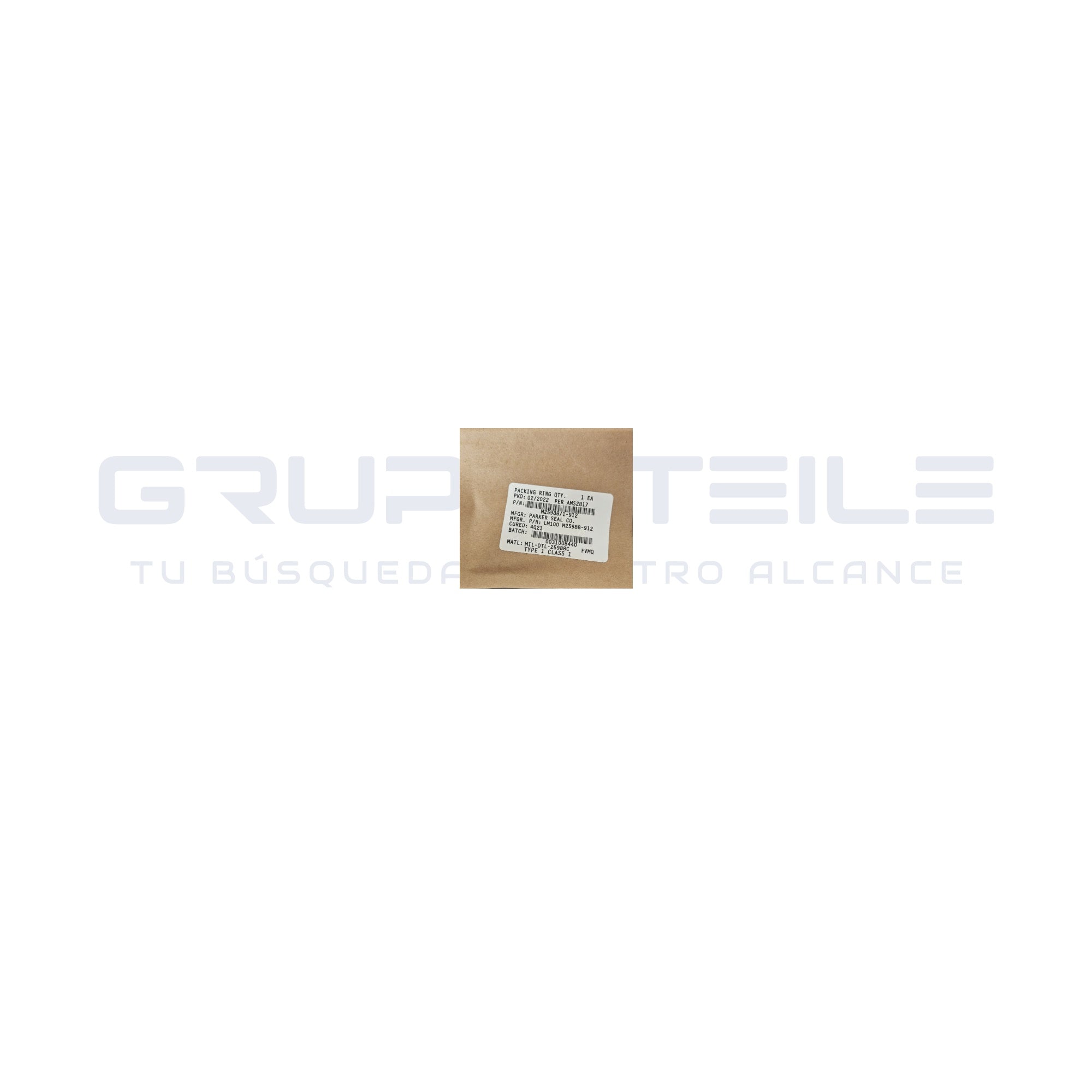 M25988/1-912 - Aeronautical Packing TEXTRON - Aircraft component | GRUPO TEILE