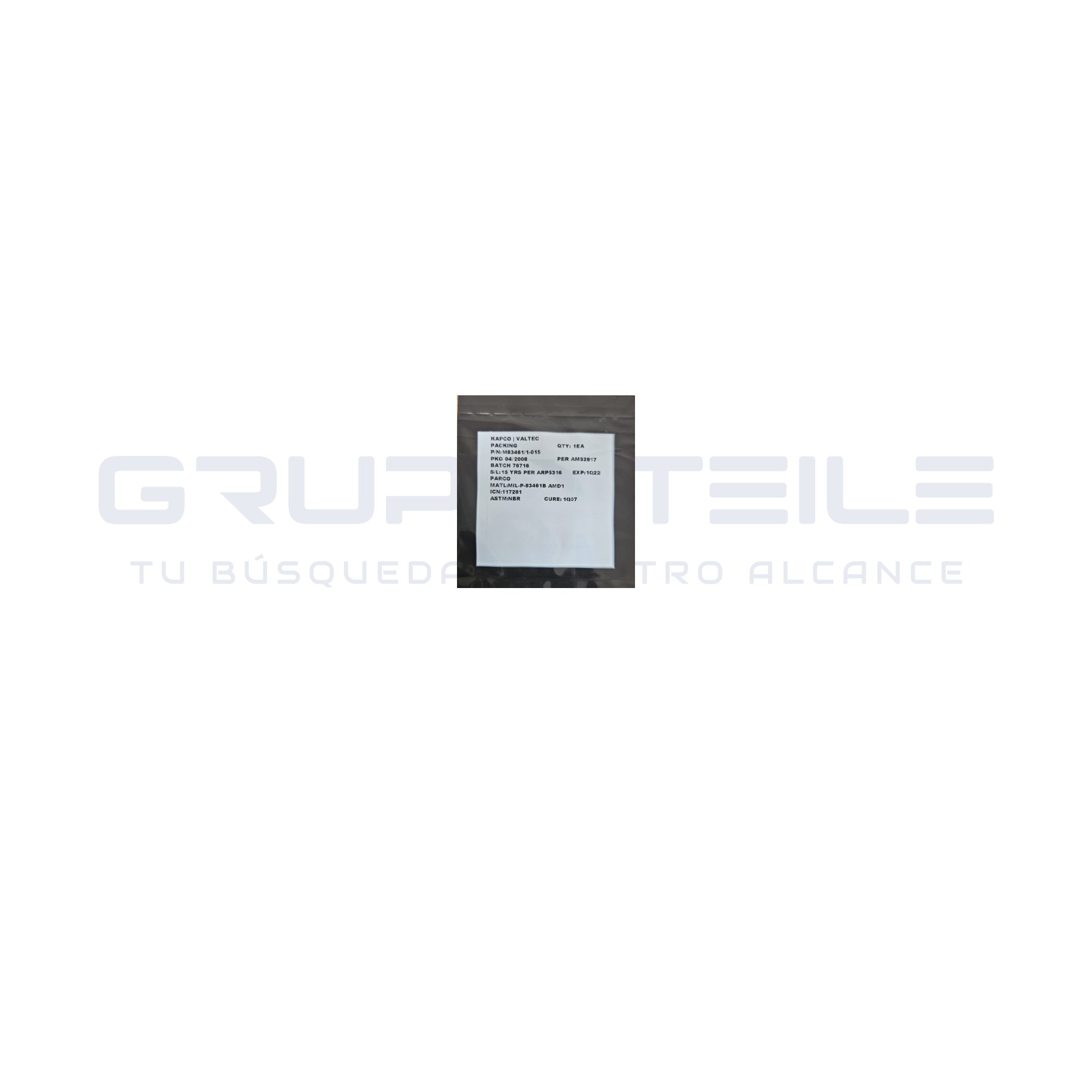 M83461/1-015 - Aeronautical O-Ring TEXTRON - Aircraft component | GRUPO TEILE